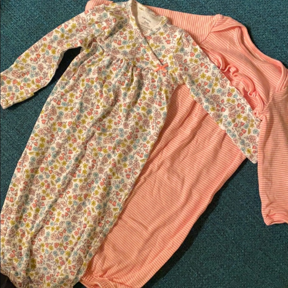 Two Carter’s (brand new without tags) sleep sacks